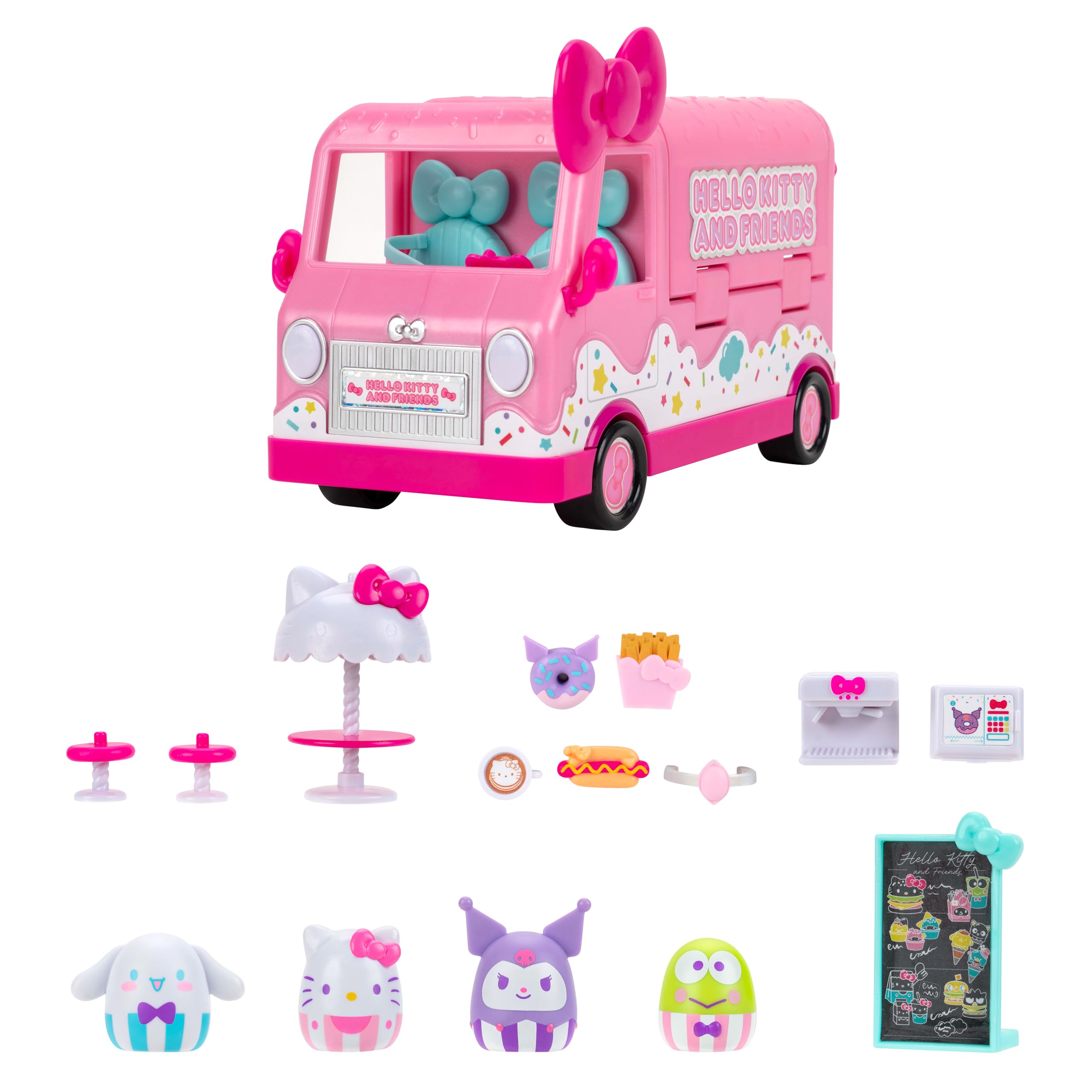 Squish-a-longs Hello Kitty and Friends Hello Kitty Cafe Truck